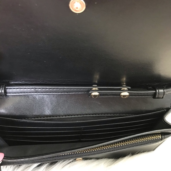 Coach Black Wine Pink Hayden Foldover Shoulder Bag - Picture 3 of 6